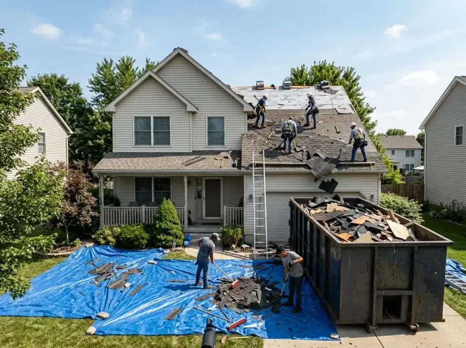 roof-replacement-debris-remova-004 — frequently asked questions, Cheapest Dumpster Rentals in Ojai, CA